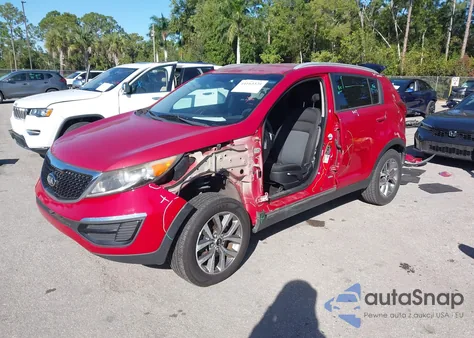 2015 Kia Sportage Lx из США, поврежденный, VIN KNDPB3AC8F7711299